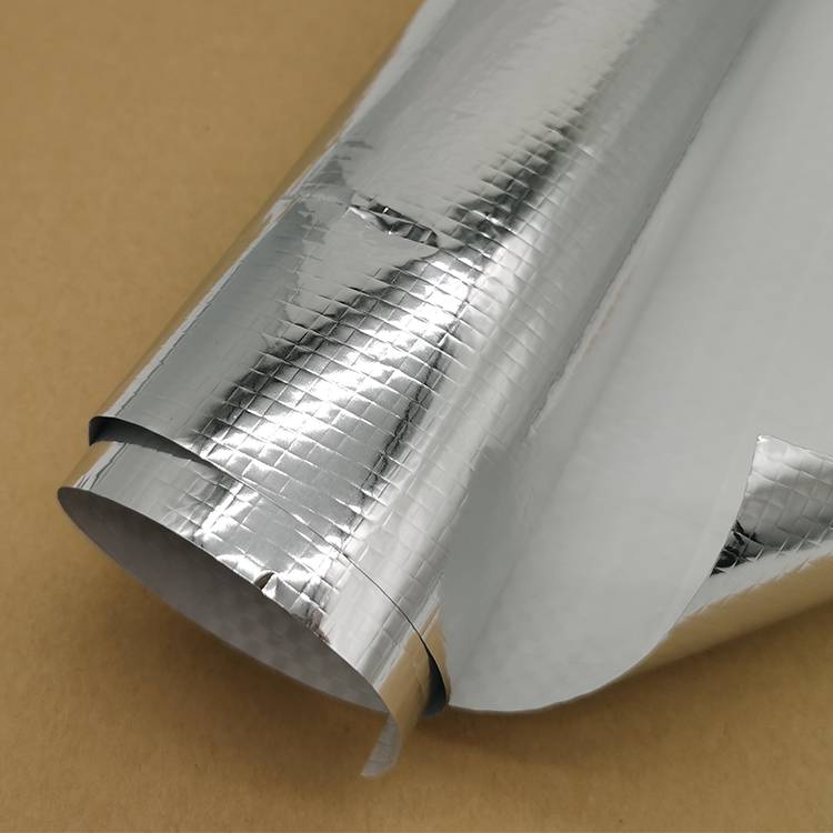 Single Side Barrier Roof Building Thermal Insulation Sound Plastic Laminated Aluminum Foil Paper